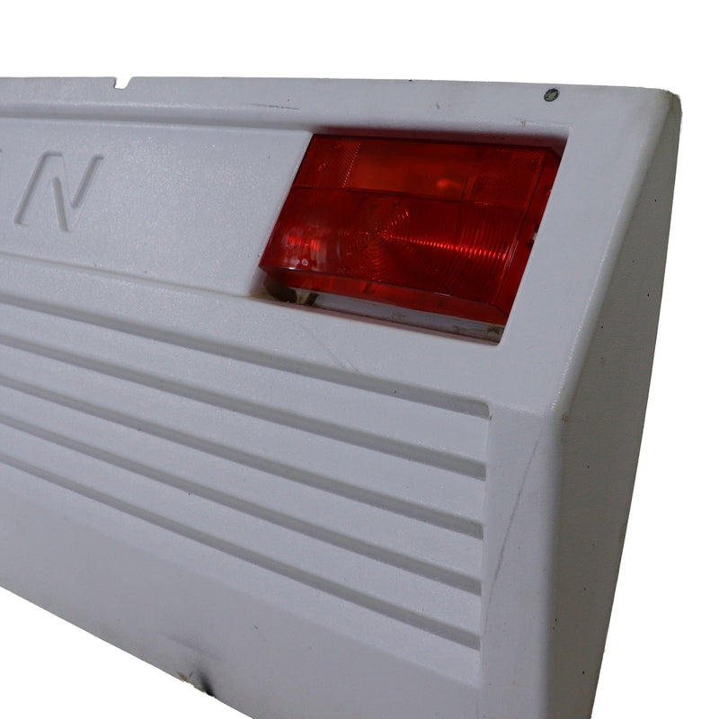 close up of the right hand tallight