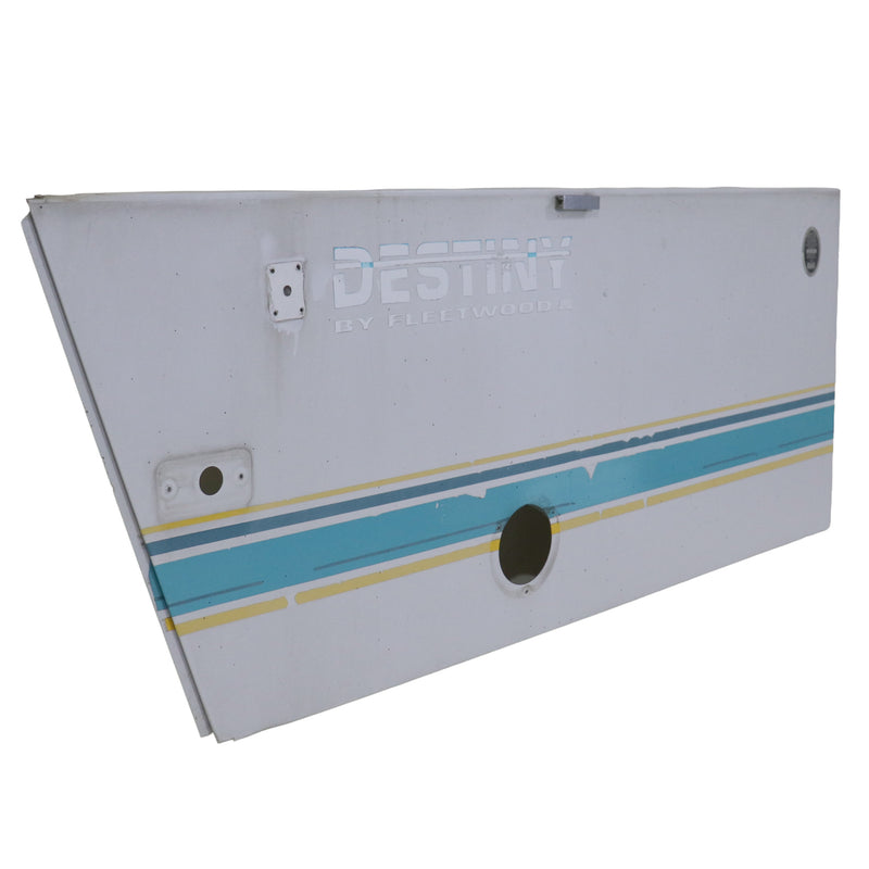 curb side rear side body panel for coleman campers shown from the left