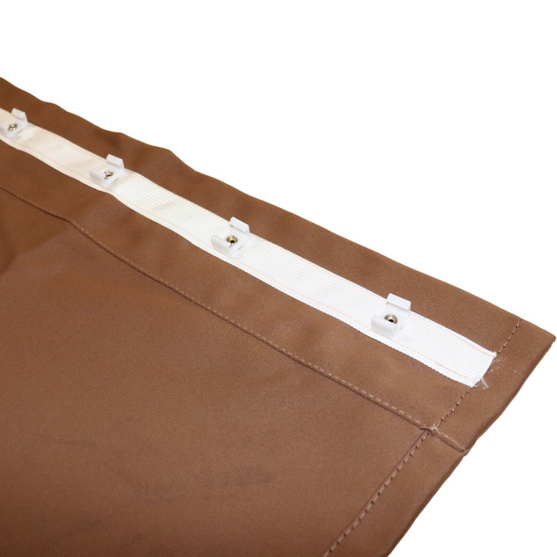 Curtain Set Multi Models 6 / 8 Foot Box Brown