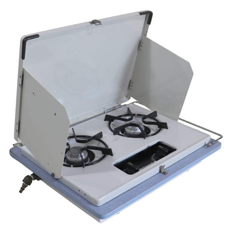 Indoor / Outdoor 2 Burner Low Pressure Stove Used