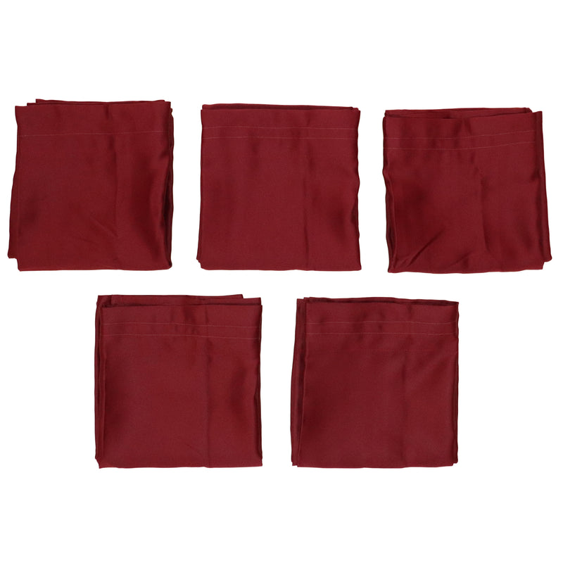 Curtain Set Multi Models 8 / 12 Foot Box Burgundy