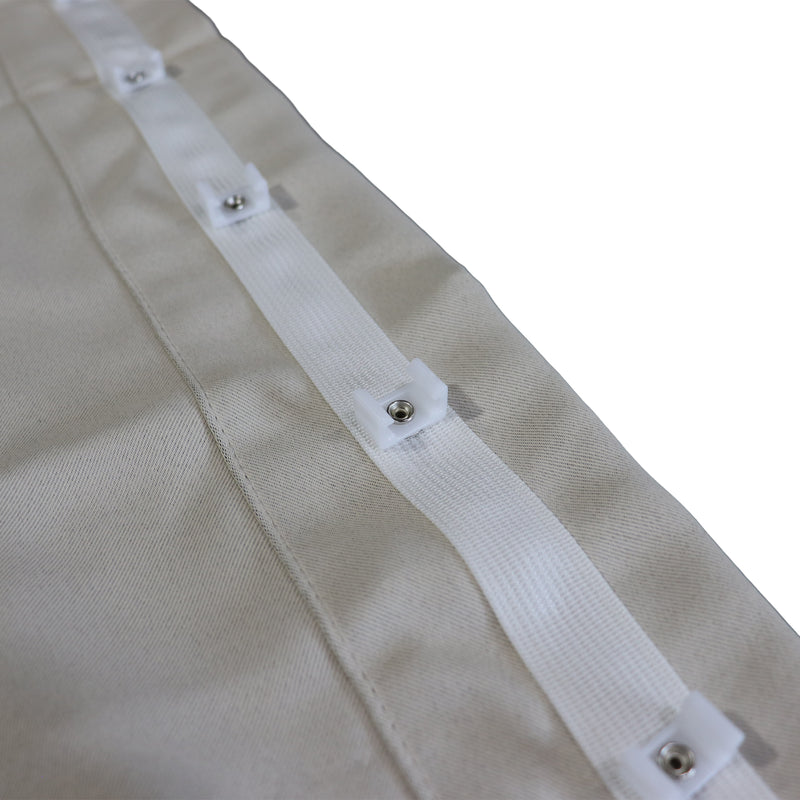 Curtain Set Multi Models 8 / 12 Foot Box Champagne