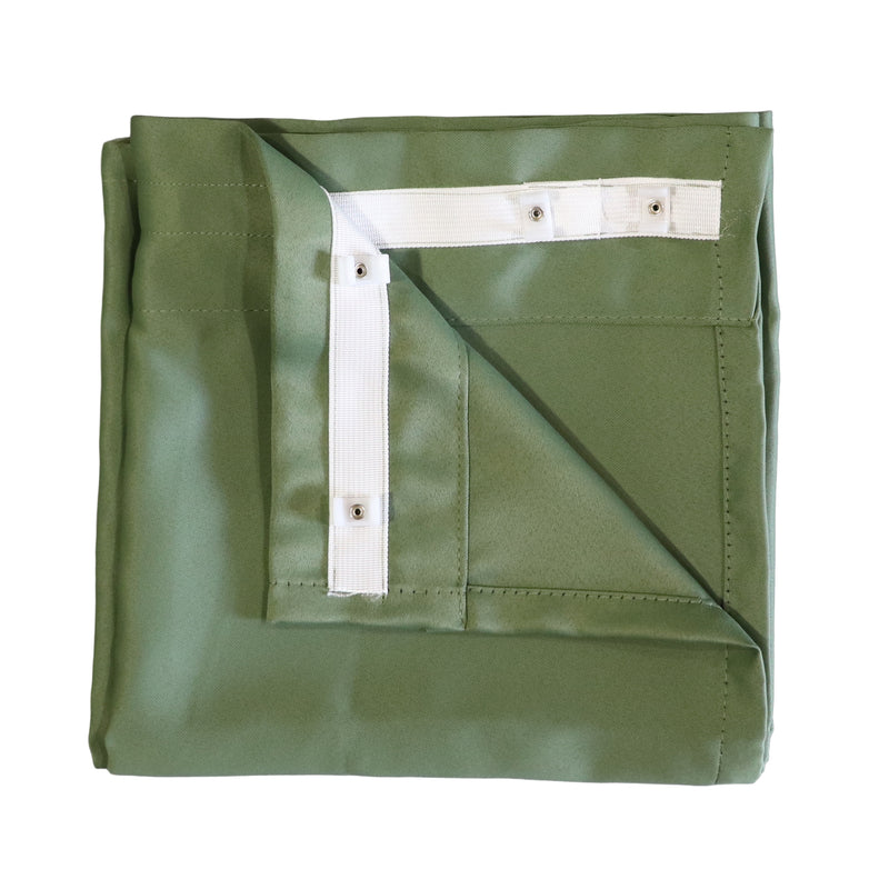 Olive Curtain Set Type E Clips