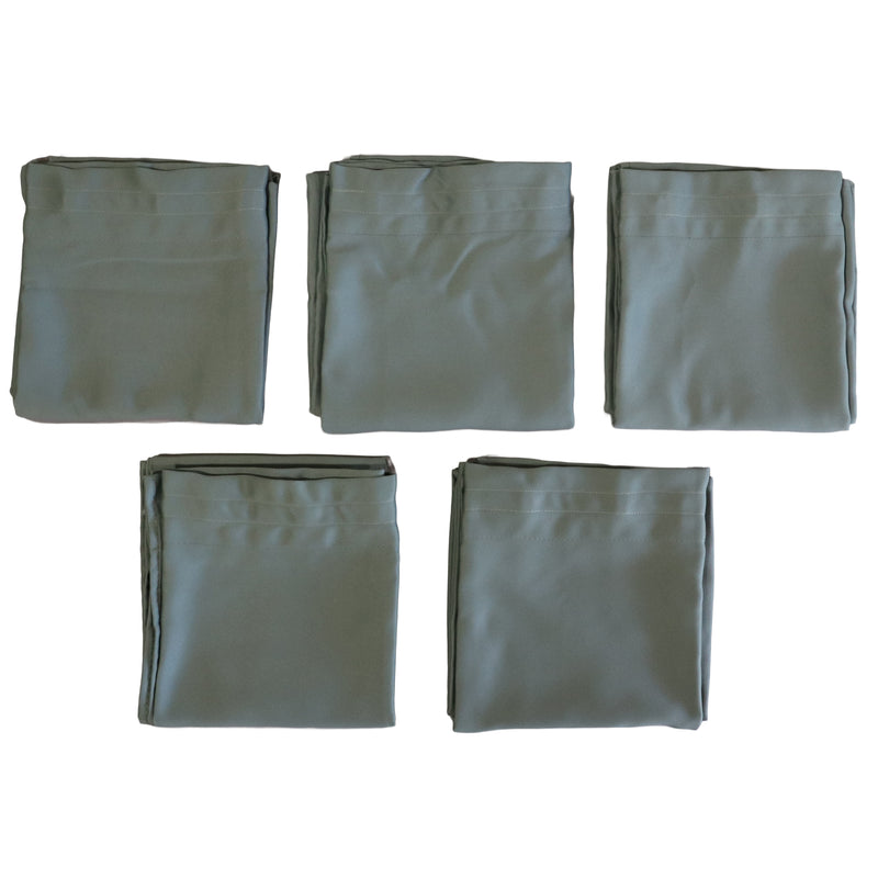 Curtain Set Multi Models 8 / 12 Foot Box Dark Green