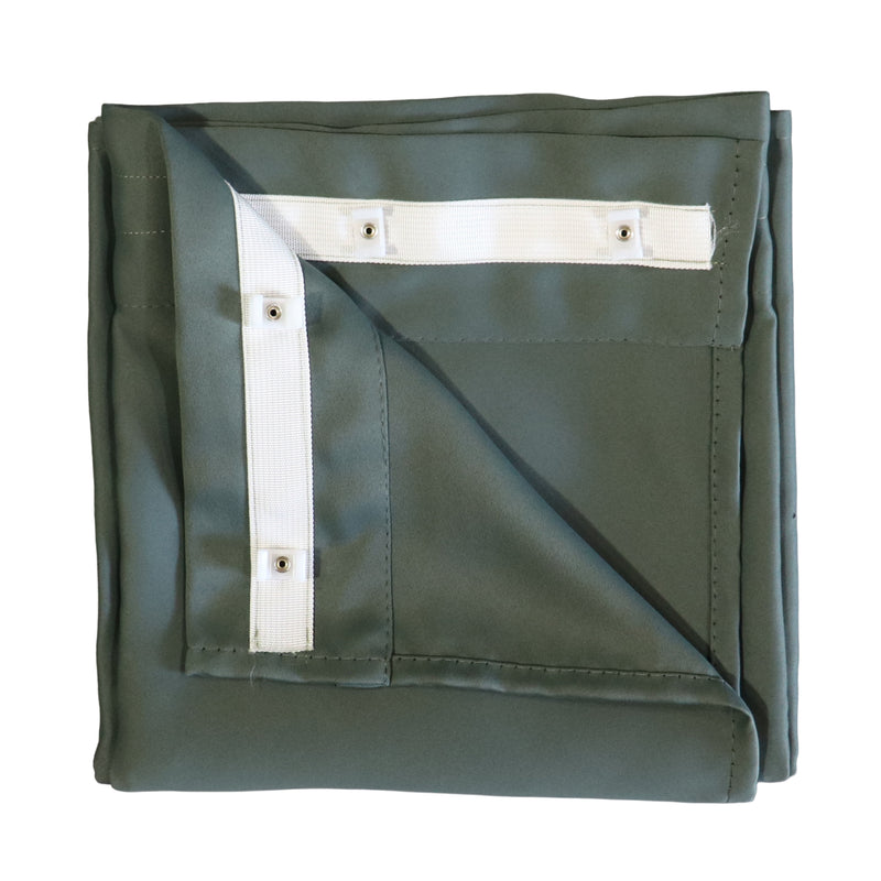 Curtain Set Multi Models 8 / 12 Foot Box Dark Green