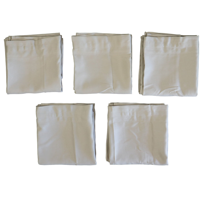Champagne Curtain Set Type D Clips