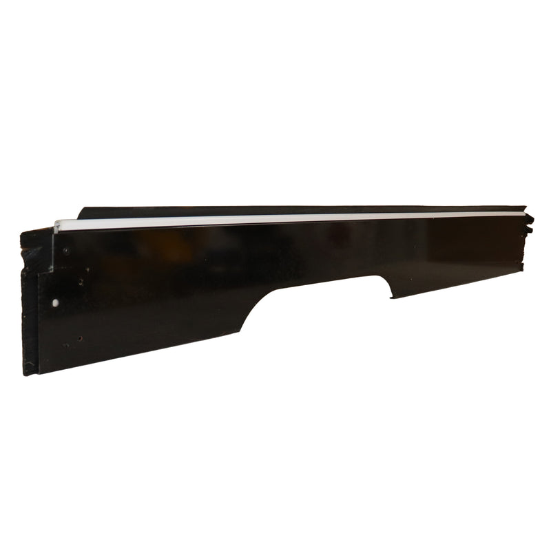 Inner glide out reinforcement bracket for pop up campers