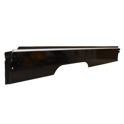Inner glide out reinforcement bracket for pop up campers