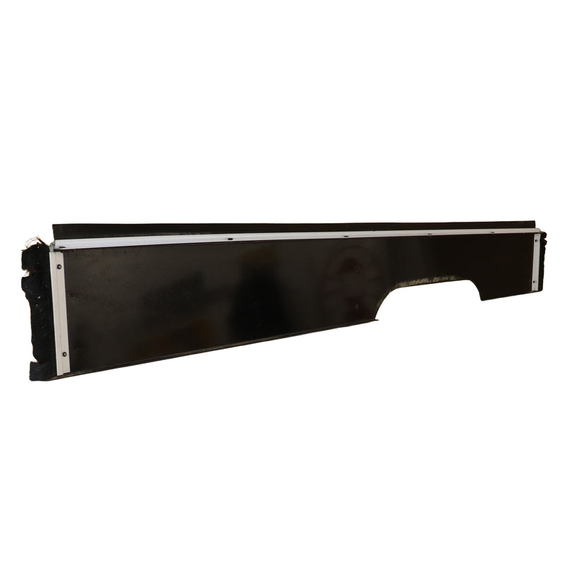 Inner glide out reinforcement bracket for pop up campers