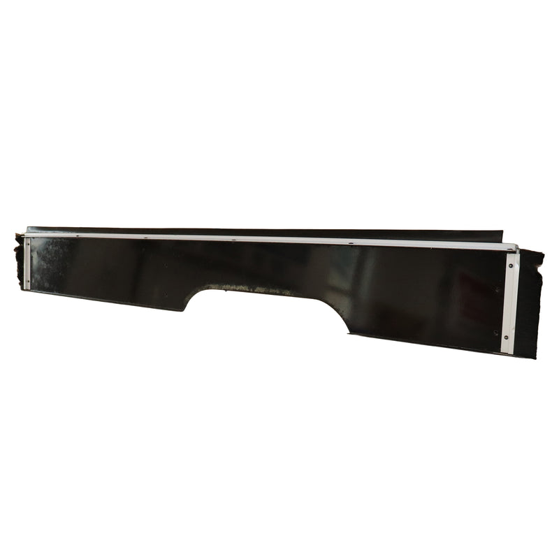 Inner glide out reinforcement bracket for pop up campers