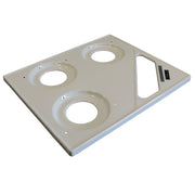 stove top viewed from a 3/4 angle