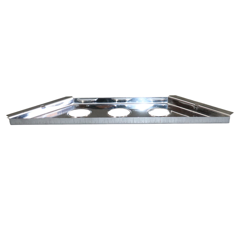 stove knob tray showing the height