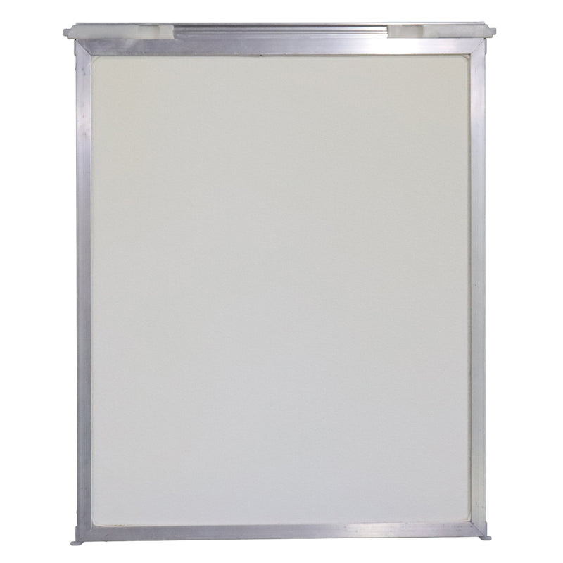 the front of a screen door slider panel for starcraft campers
