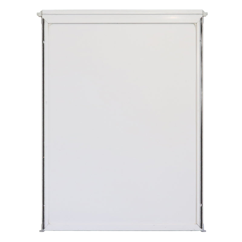 rear view of the upper screen door slider panel for starcraft and other pop up campers