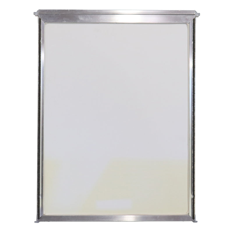 rear view of the screen door slider panel