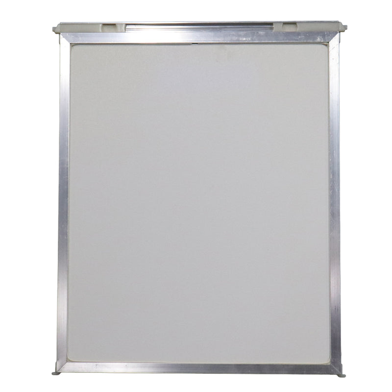 starcraft screen door slider panel as viewed from the front