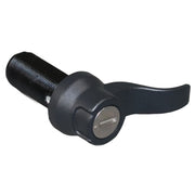 door lock from the front at a 3/4 profile angle