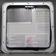 rear view of a sw series suburban water heater door