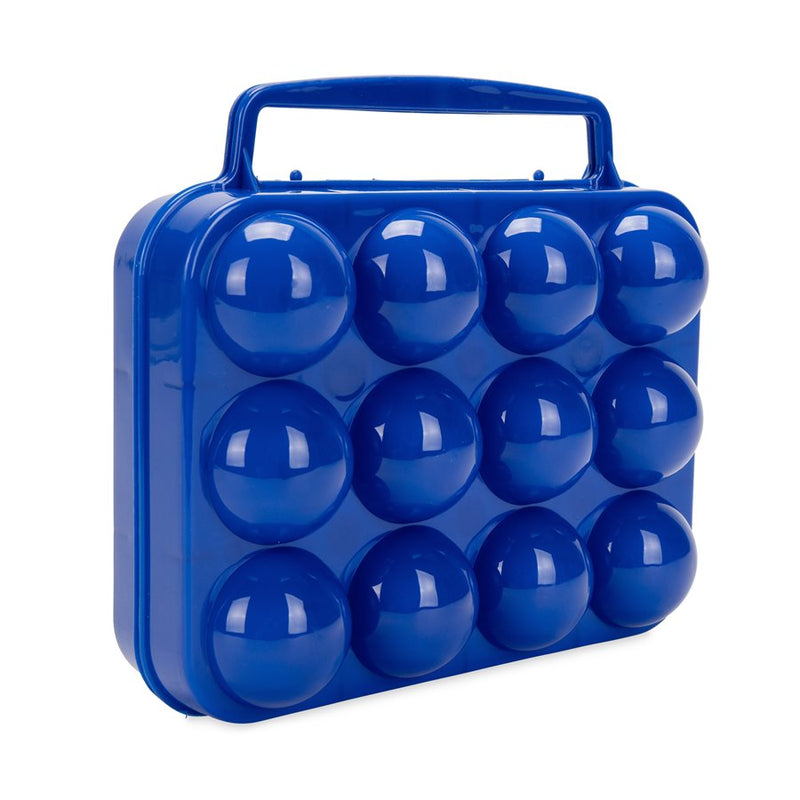 plastic camping egg crate holds 12 eggs