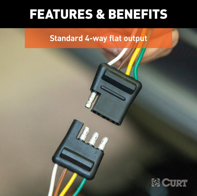 4 Flat Plug And Socket Harness