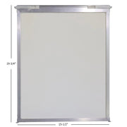measurements of the screen door slider panel