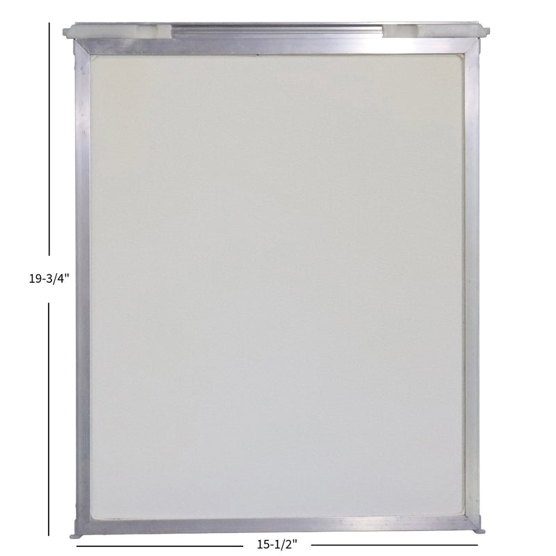 measurements of the screen door slider panel