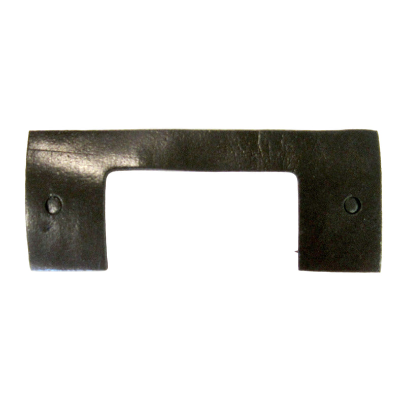 A black foam weather-seal gasket designed for use under lift arm trim, measuring 5-1/2 inches by 2-1/4 inches.