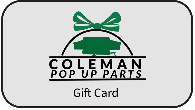 Coleman Pop Up Parts Gift Card