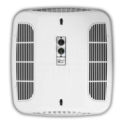 white ceiling assembly as viewed from the top