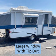 Large window and tip-out