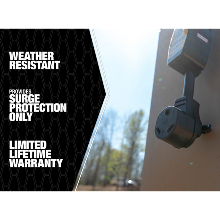 camper plug end shown with information about the product shown on the left