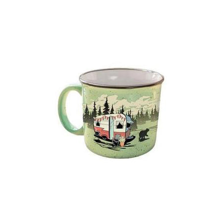 Retro Mug Beary Green