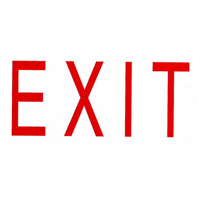 Safety Label Exit