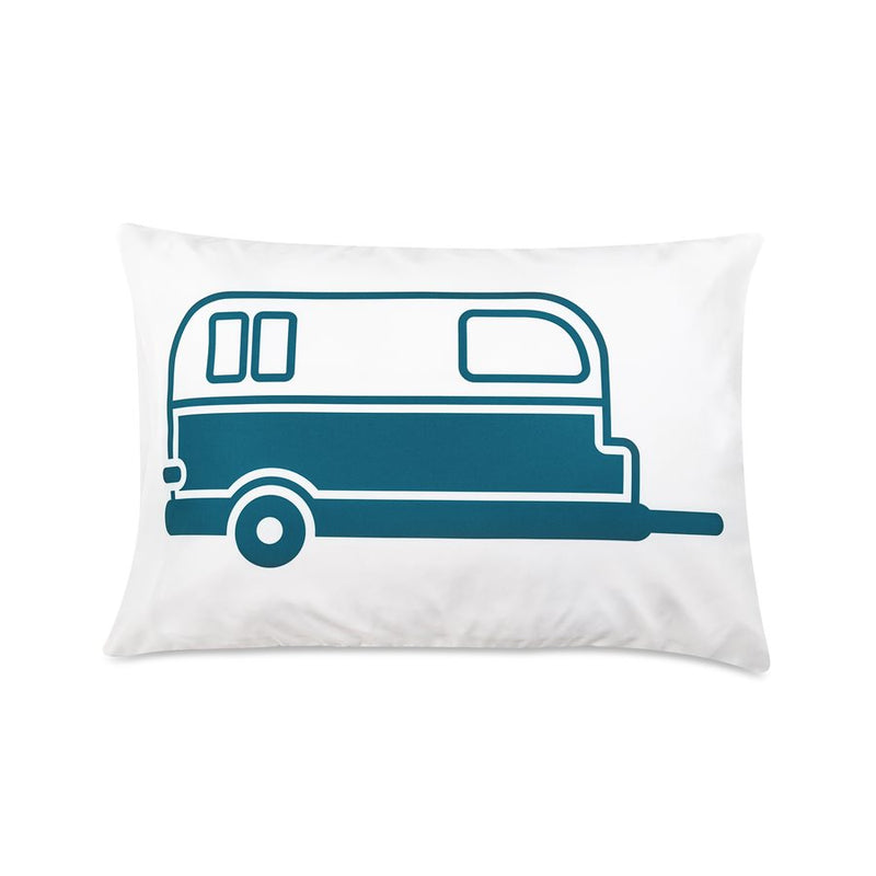 Blue Queen Bed Sheet Set