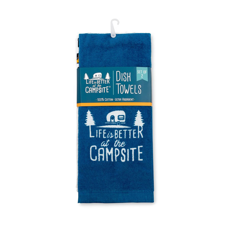 Life Is Better At The Campsite Dish Towel Set