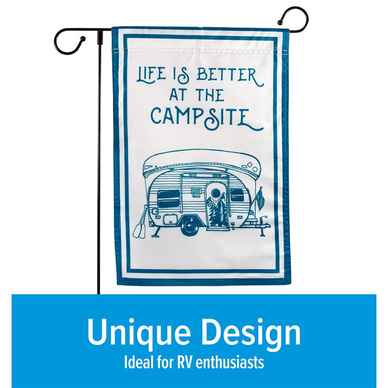 Camper and Canoe Campsite Flag