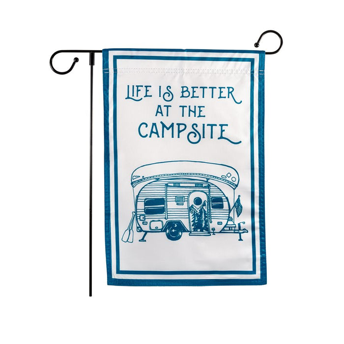 Camper and Canoe Campsite Flag