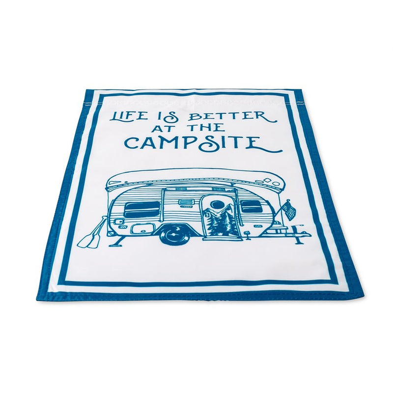 Camper and Canoe Campsite Flag