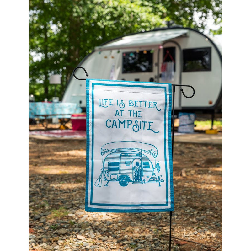 Camper and Canoe Campsite Flag