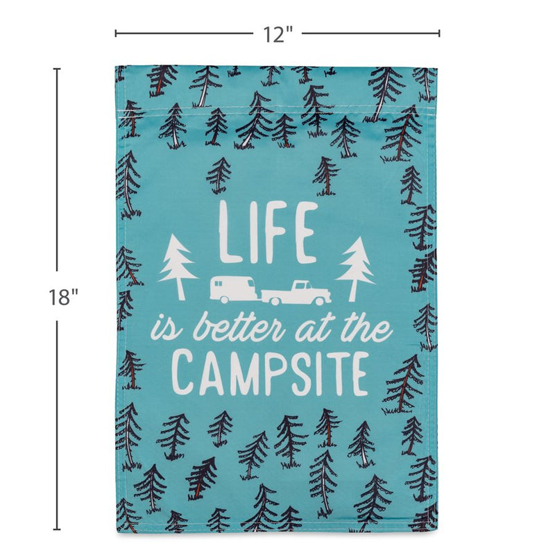 RV Sketch Campsite Flag