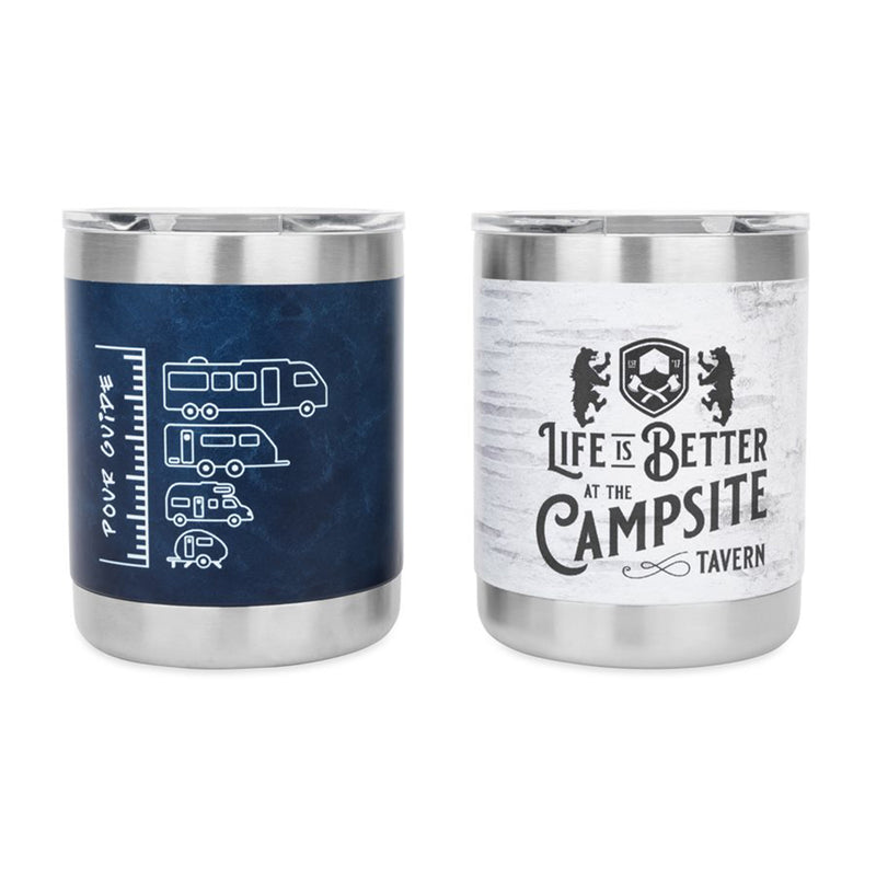Lowball Whiskey Tumblers- 12 oz., 2-Pack