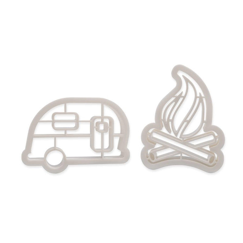 cookie cutters looking down from the top