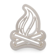 close up of the campfire cookie cutter