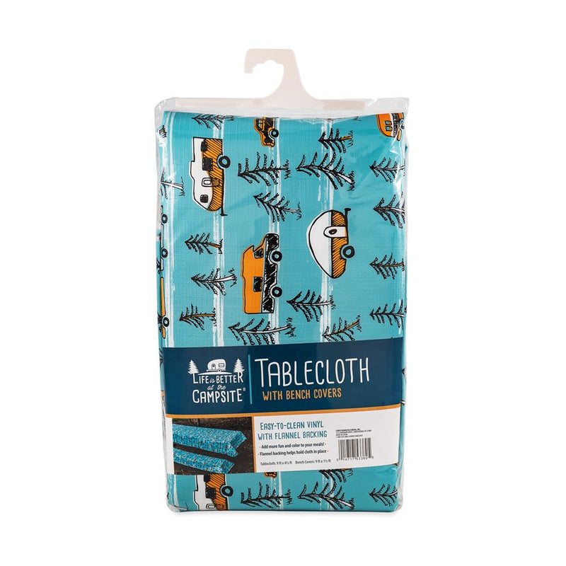 RV Themed Tablecloth Set