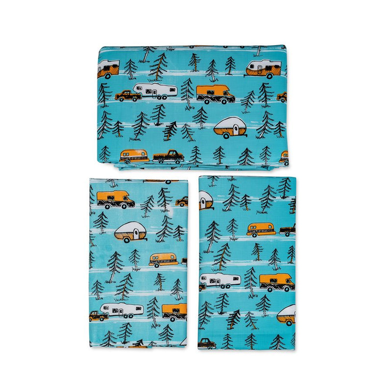 RV Themed Tablecloth Set