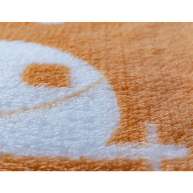 Large Autumn Gold Plush Fleece Blanket