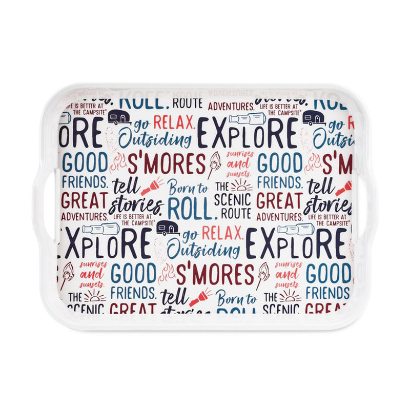 serving tray for camping
