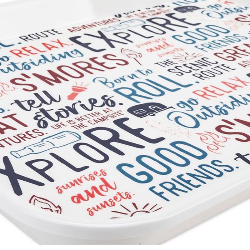 Graffiti Design Serving Tray