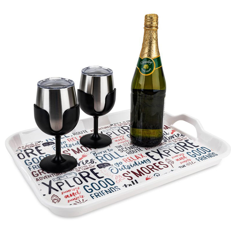 Graffiti Design Serving Tray