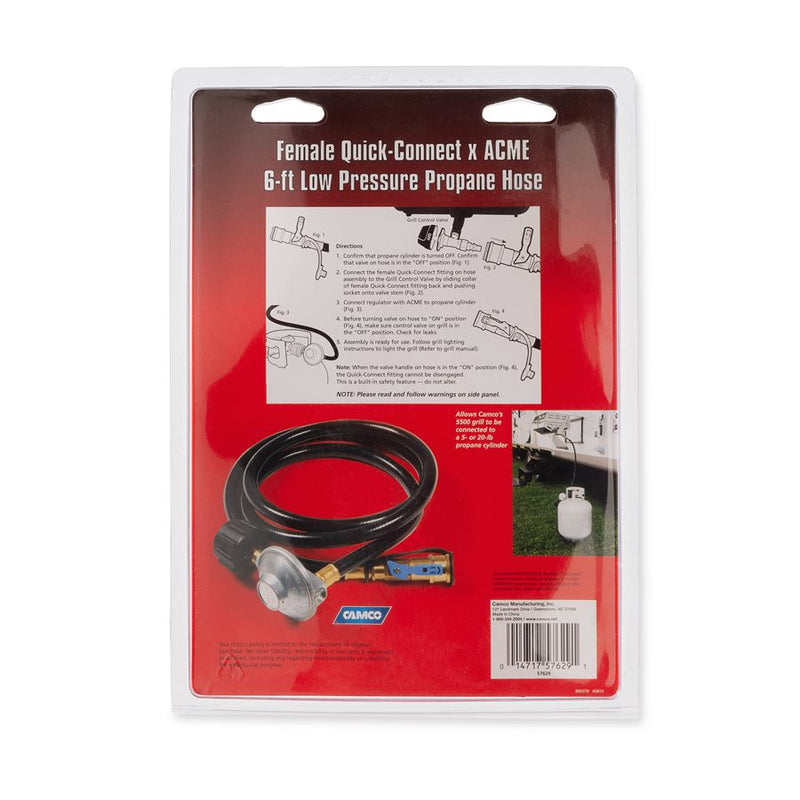 Low Pressure Grill Tank Kit